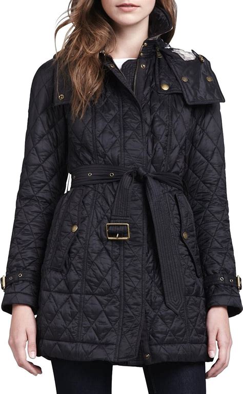 burberry jacket gray|burberry finsbridge belted quilted jacket.